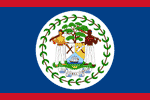 National flag of Belize